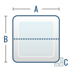 Spa Cover - Rounded Corners