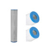 Clarity Elite FC2930 Spa Filter Cartridge - Cal Spas 75 sqft - Replacement for Unicel C-4970; Filbur FC-2930; Pleatco PCAL75; Waterway 817-7500; Darlly 40752