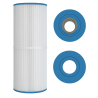 Clarity Elite FC2390 Spa Filter Cartridge - Rainbow 50 sqft - Replacement for Unicel C-4950; Filbur FC-2390; Pleatco PRB50-IN; Rainbow 03FIL1600; Darlly 40506
