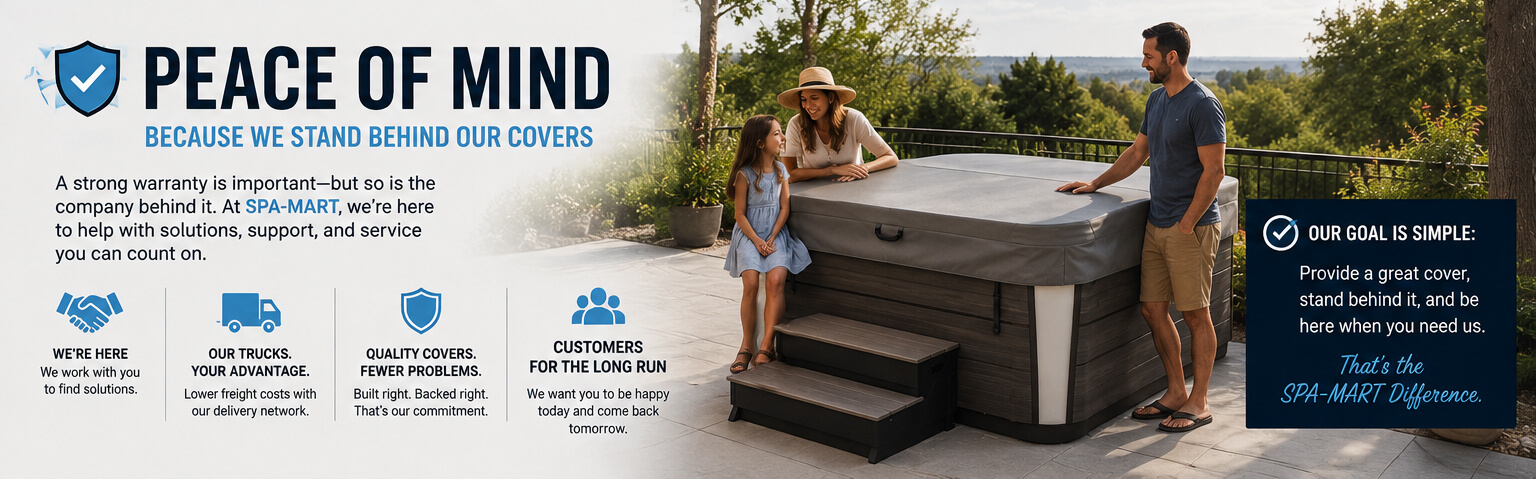 Thermal Guardian Spa Cover Warranty Banner